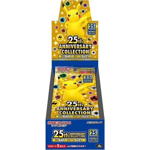 2021 Pokemon 25th Anniversary Collection S8a Japanese booster box sealed