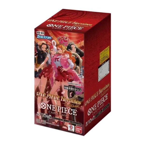 EB-03 Heroines Edition Booster Box Japanese One Piece