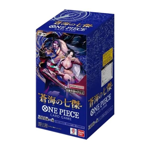 OP-14 The Azure Sea’s Seven Booster Box Japanese One Piece