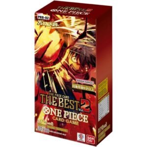 PRB-02 One Piece Card The Best Vol.2 Booster Box Japanese