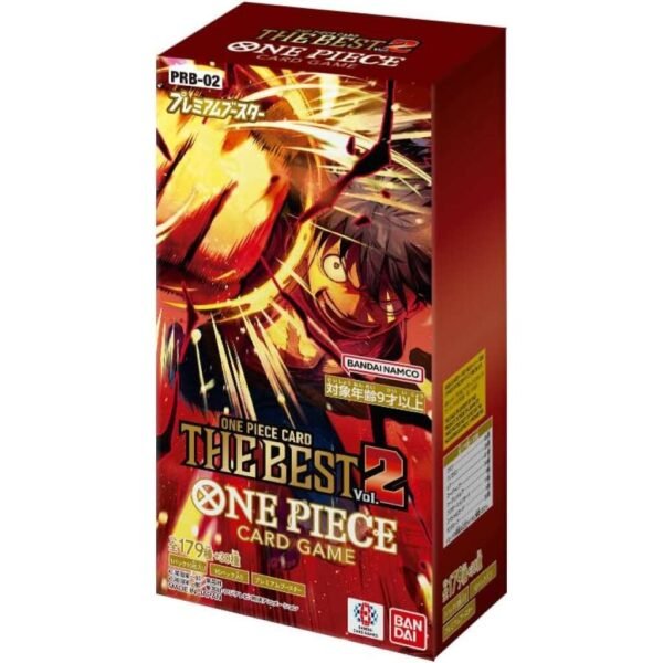 PRB-02-bb PRB-02 One Piece Card The Best Vol.2 Booster Box Japanese