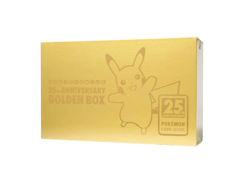 25th Anniversary Golden Box Japanese | Pokémon 25th Anniversary