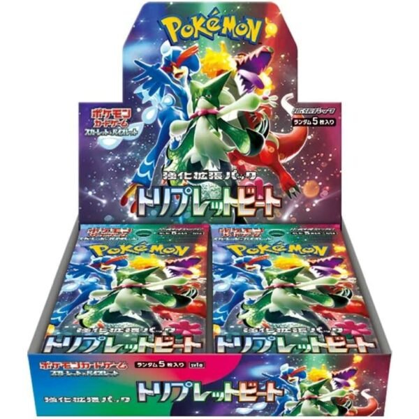 sealed Japanese Pokemon SV1a Triplet Beat booster box