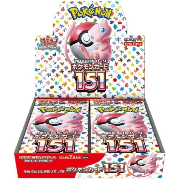 Pokemon Card 151 SV2A Japanese booster box sealed