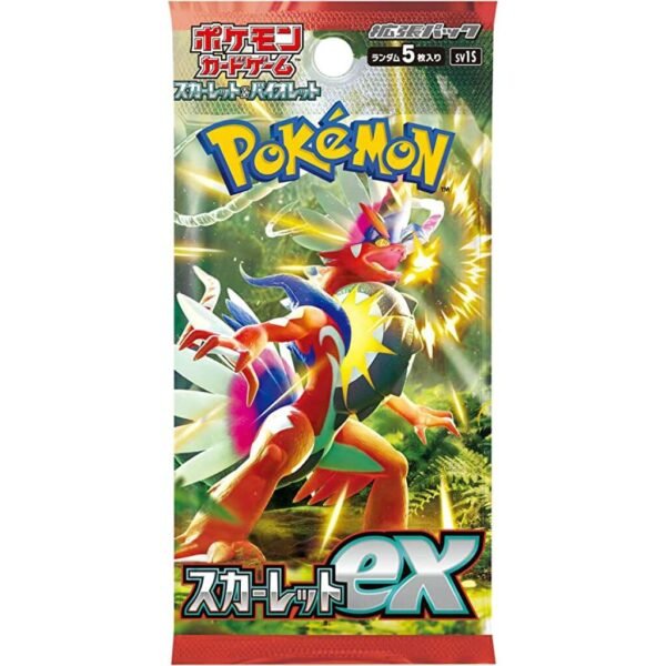 Pokemon Violet ex Japanese sealed booster box Miraidon