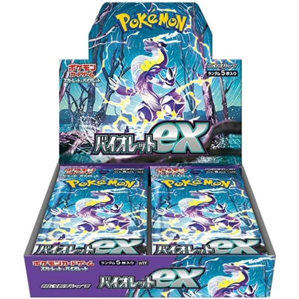 Violet-booster-box-SV1V-1024x1024 Pokemon SV1V Violet ex Japanese booster box sealed