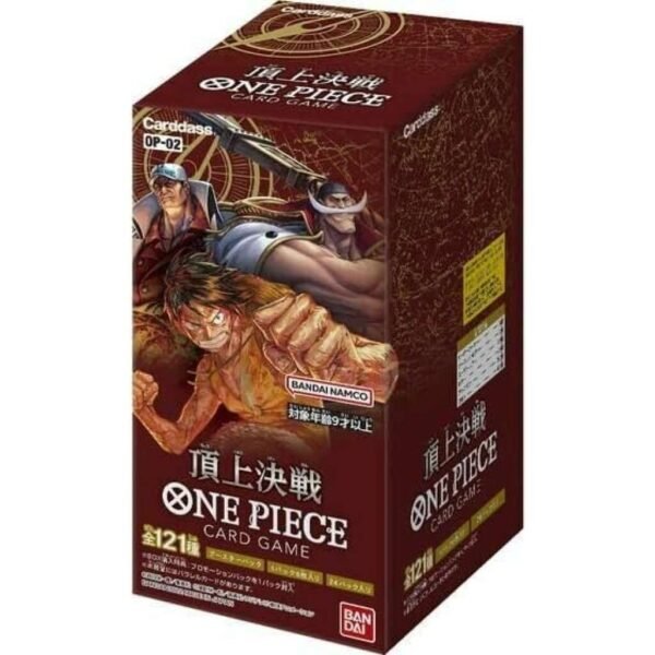 OP-02 Paramount War Booster Box Japanese One Piece