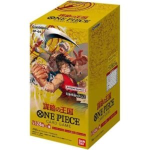 Kingdoms of Intrigue OP-04 Japanese One Piece booster box