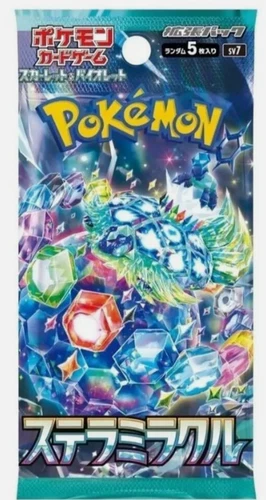 Pokemon Stellar Miracle Japanese TCG booster display