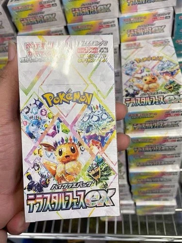 Terastal Festival ex Japanese booster box Eevee ex