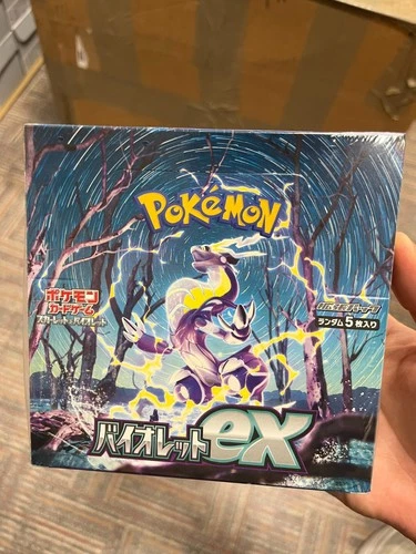 s-l500 (9) Pokemon Violet ex Japanese sealed booster box Miraidon